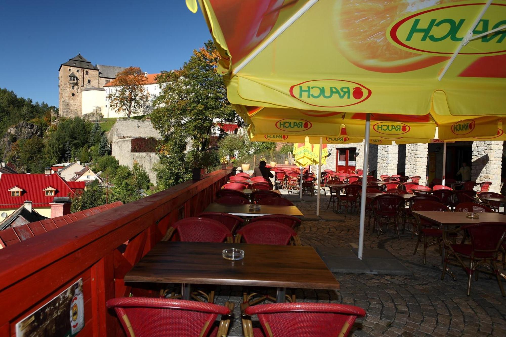 Hradni Basta Hotell Bečov nad Teplou Eksteriør bilde